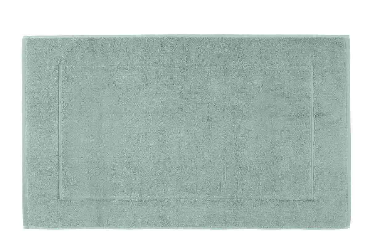 Tapis de bain Grand Hôtel Haomy coloris céladon 50×85 cm – moelleux et absorbant