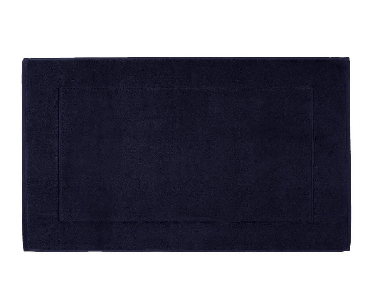 Tapis de bain Grand Hôtel Haomy coloris encre 50×85 cm – moelleux et absorbant