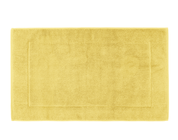 Tapis de bain Grand Hôtel Haomy coloris paille 50×85 cm – moelleux et absorbant