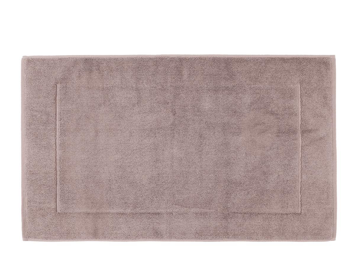 Tapis de bain Grand Hôtel Haomy coloris petale 50×85 cm – moelleux et absorbant