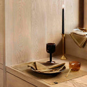 Serviette Verone Haomy – lin lavé et coton - 4 coloris élégants