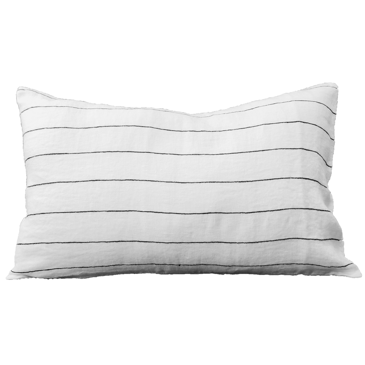 harmony-calvi coussin rectangle lin haomy 40x60 cm-blanc