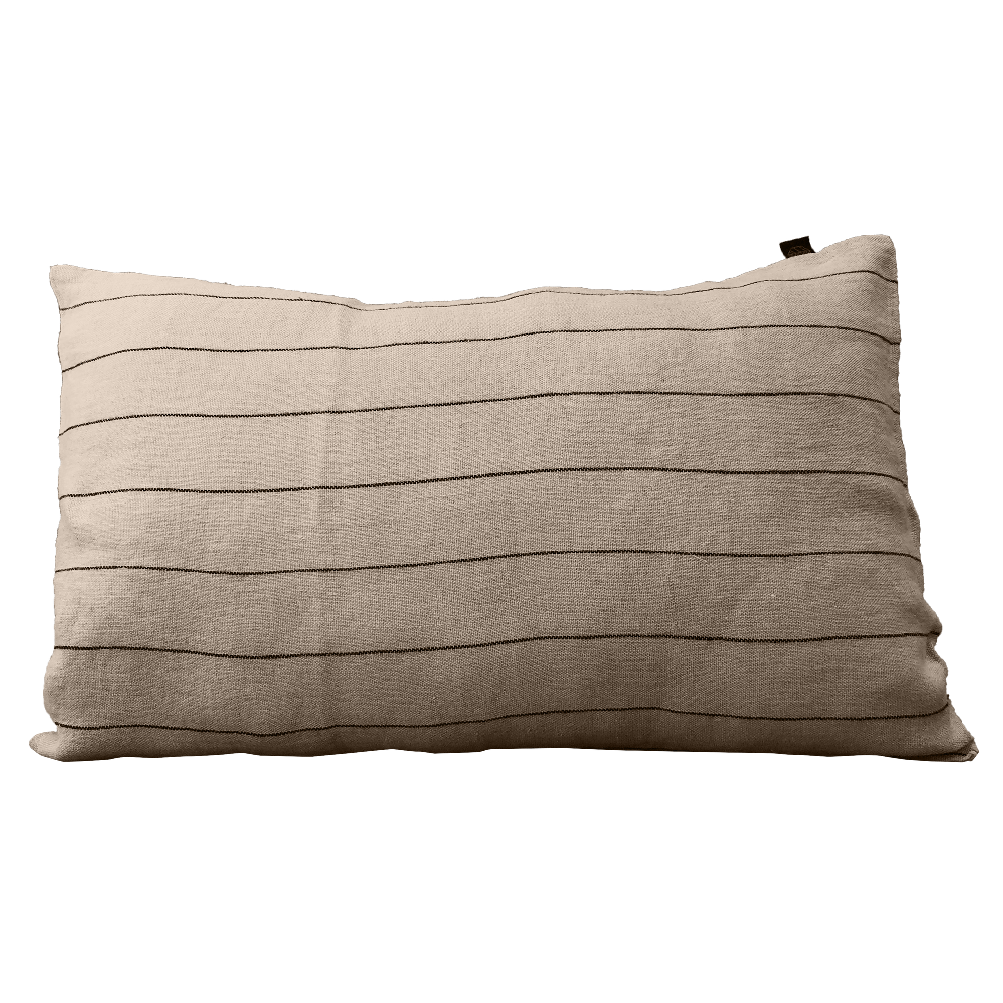 harmony-calvi coussin rectangle lin haomy 40x60 cm-blanc
