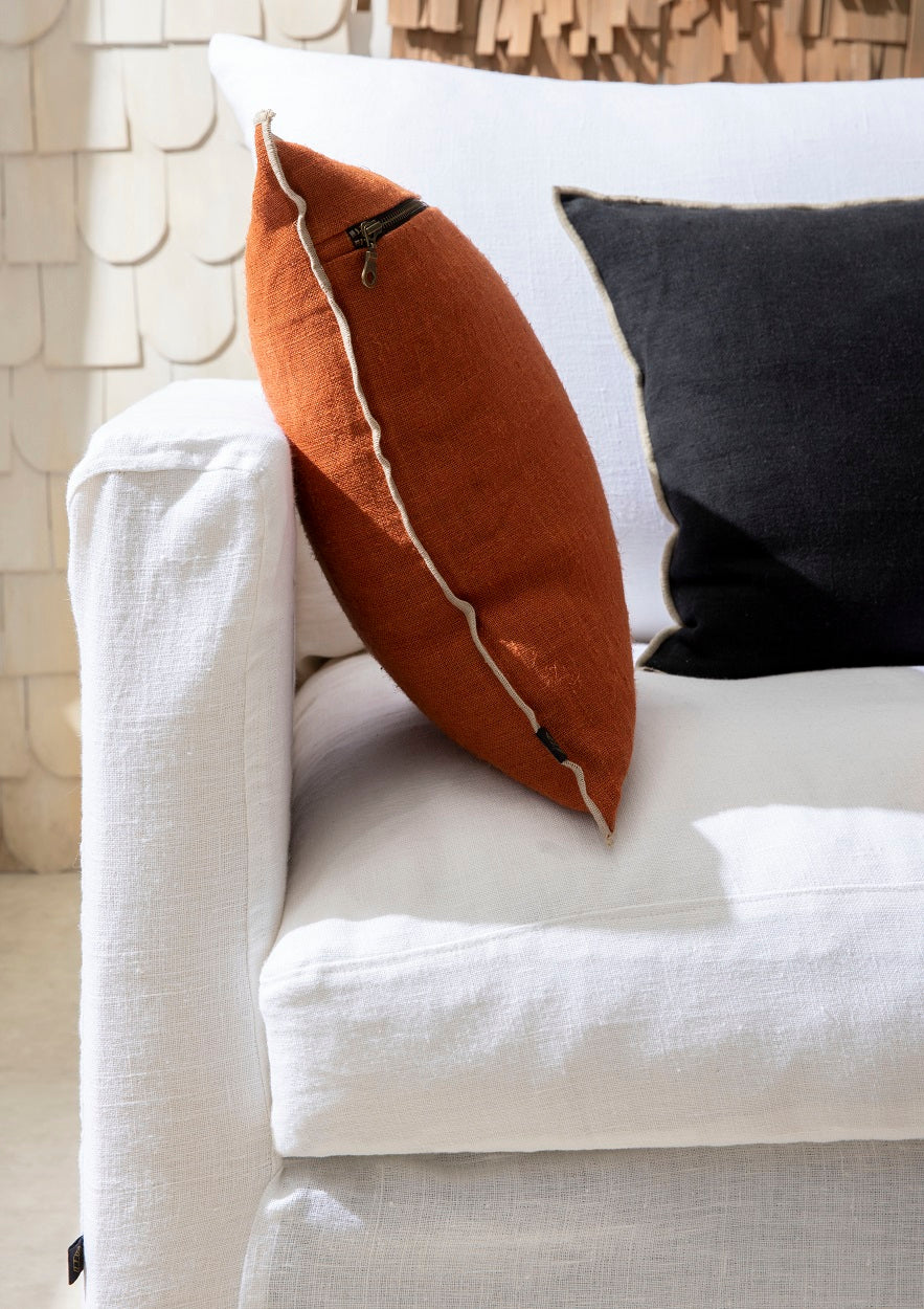 Canapé lin Brooklyn 3 places - Harmony Haomy