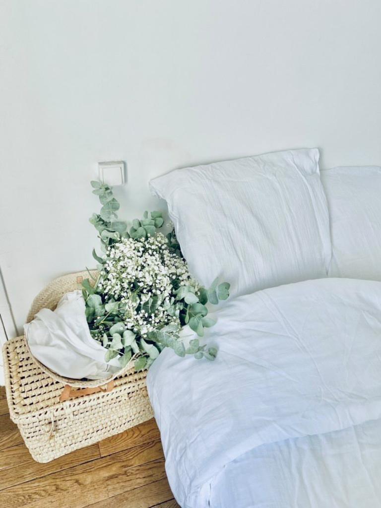 Taie oreiller en gaze de coton Dili Haomy - 10 coloris harmonieux