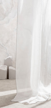 Rideau Florence Haomy 100 % voile de lin lavé – 140×300 cm, charme naturel