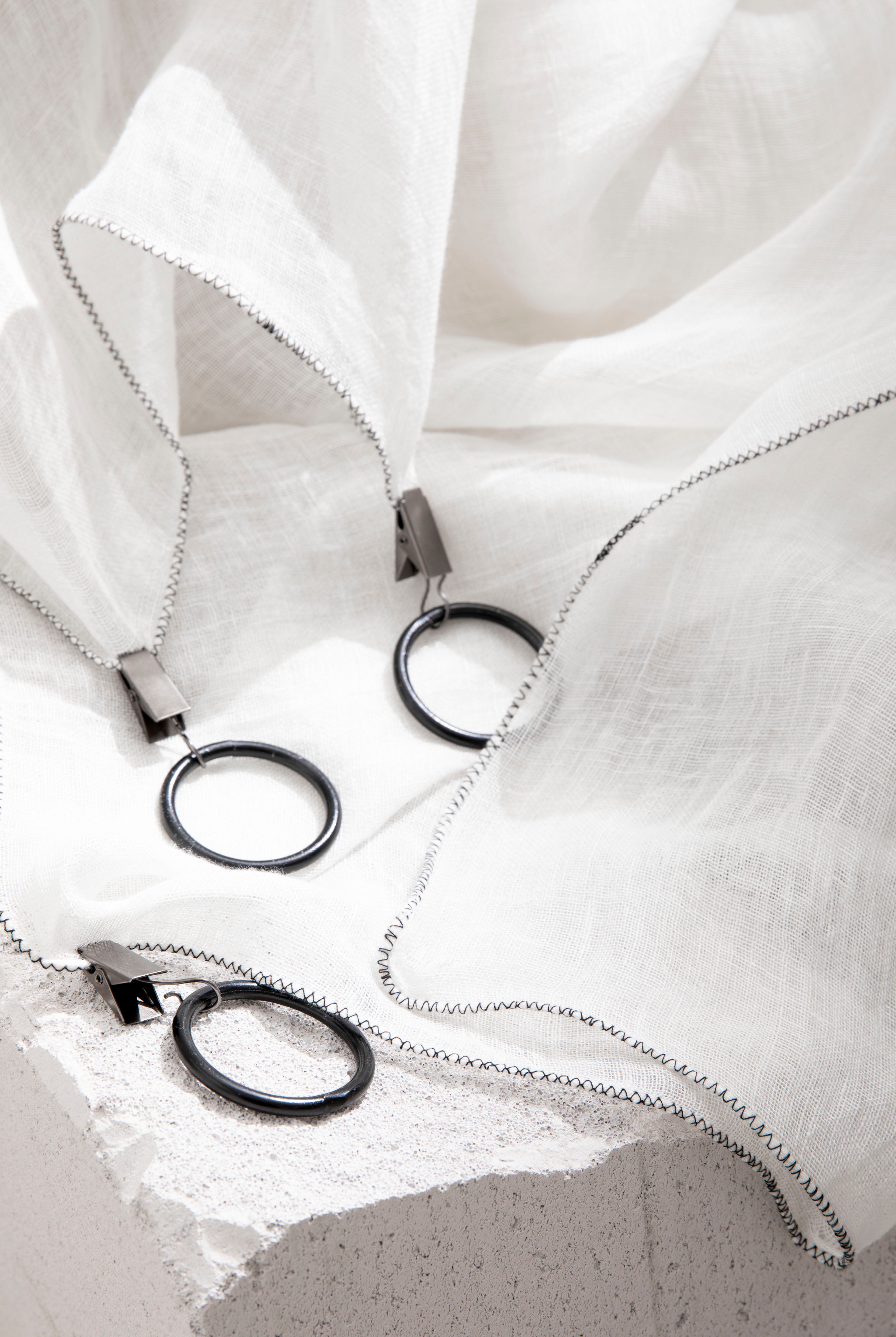 Rideau Florence Haomy 100 % voile de lin lavé – 140×300 cm, charme naturel