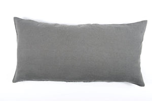 Harmony-Kissen Giant Leinen viti haomy 55x110 cm Granit