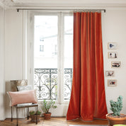 Rideau Médicis en velours Ambre – occultant et élégant 130x280 cm