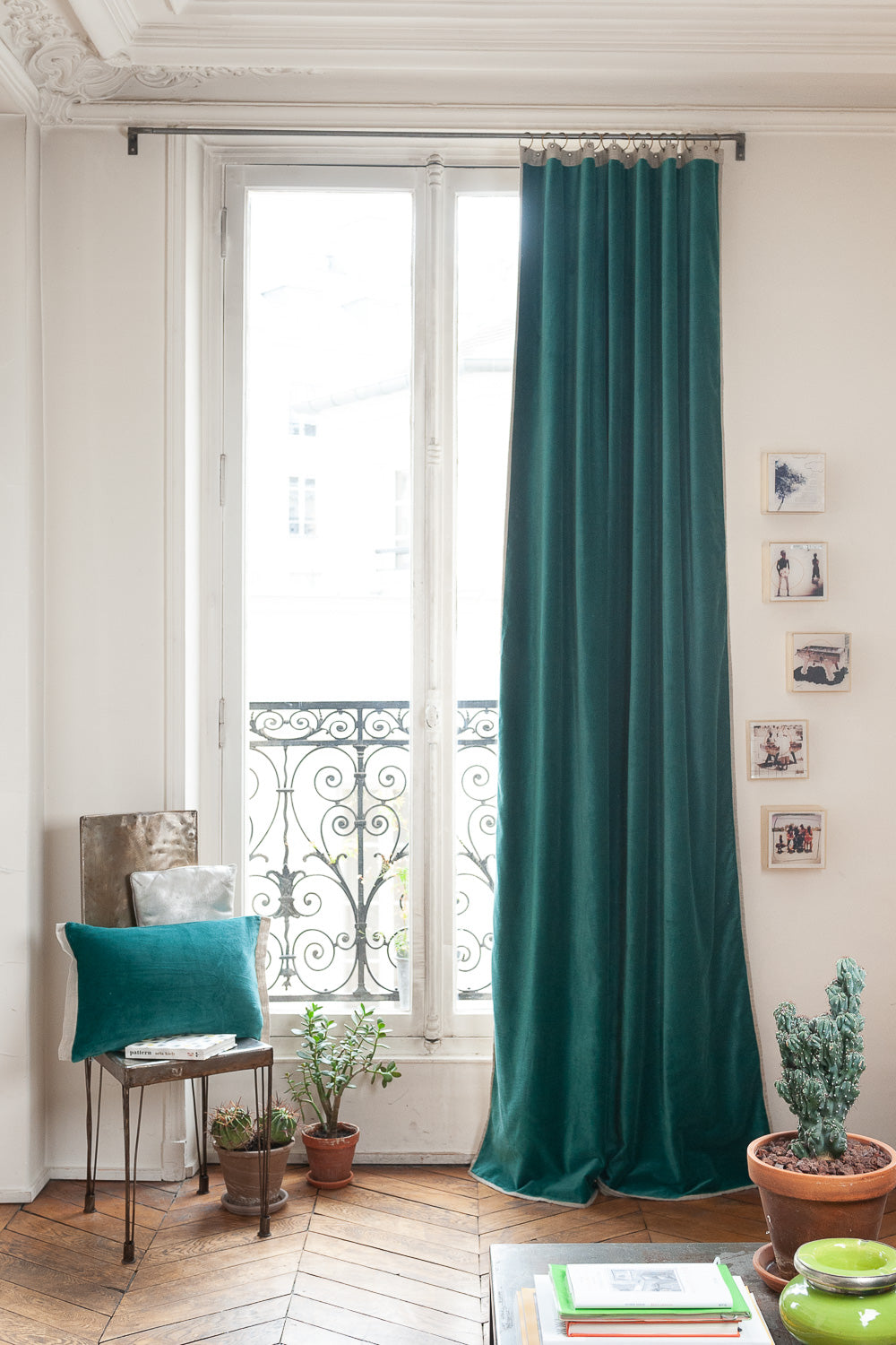 Rideau Médicis en velours canard – occultant et élégant 130x280 cm