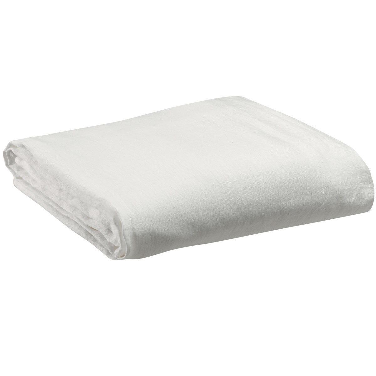 drap housse en lin zeff 140x190 cm-160x200 cm-180x200 cm blanc-vivaraise