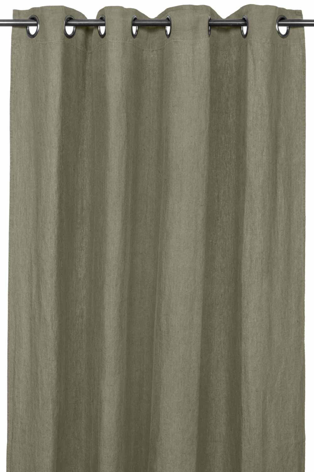 Porticcio washed linen curtains 140x280 cm - Harmony Haomy