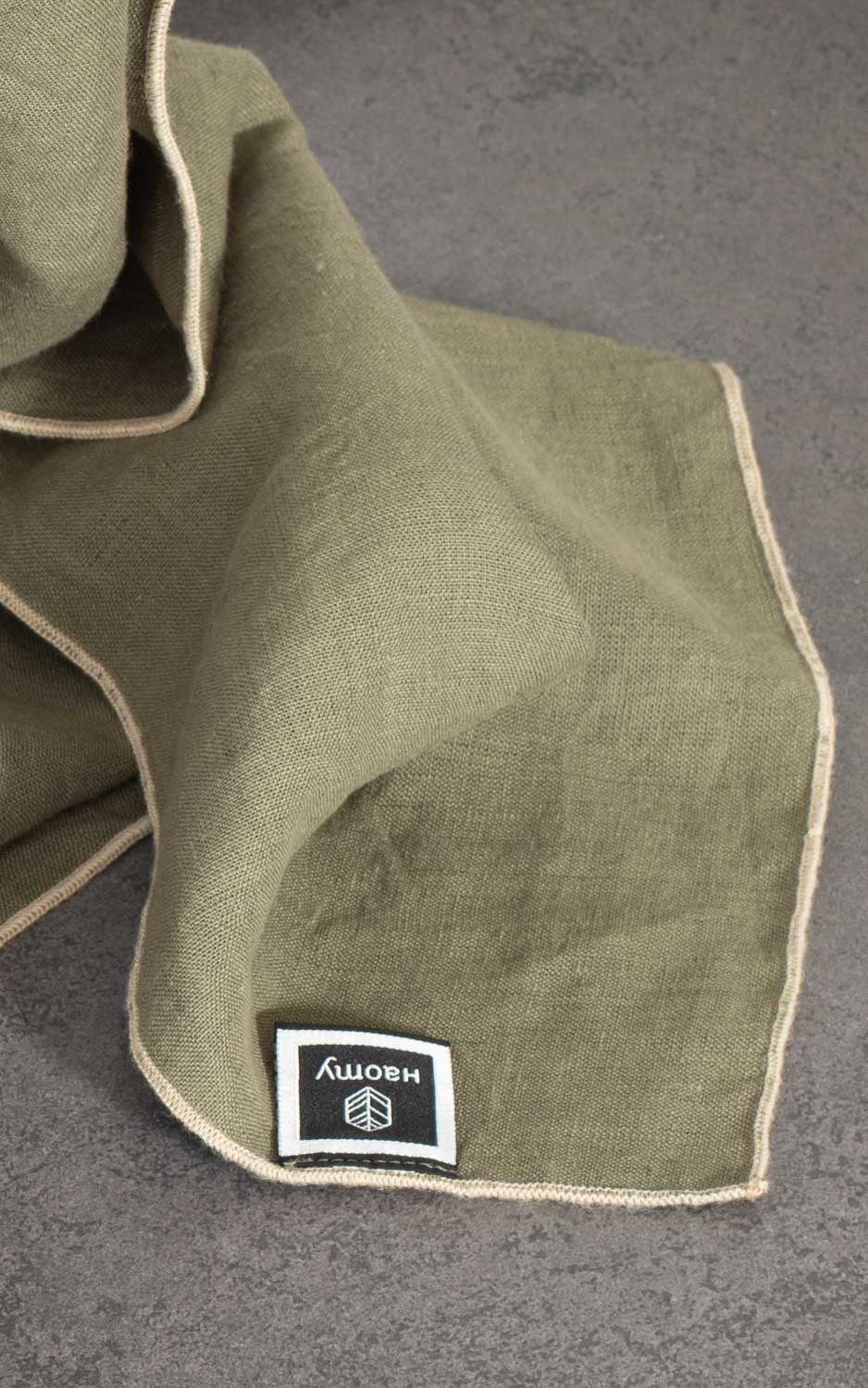 Nappe Venise Haomy en lin lavé – 4 coloris élégants