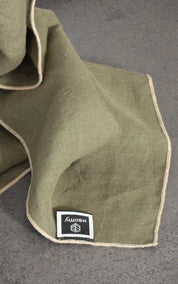 Nappe Venise Haomy en lin lavé – 4 coloris élégants