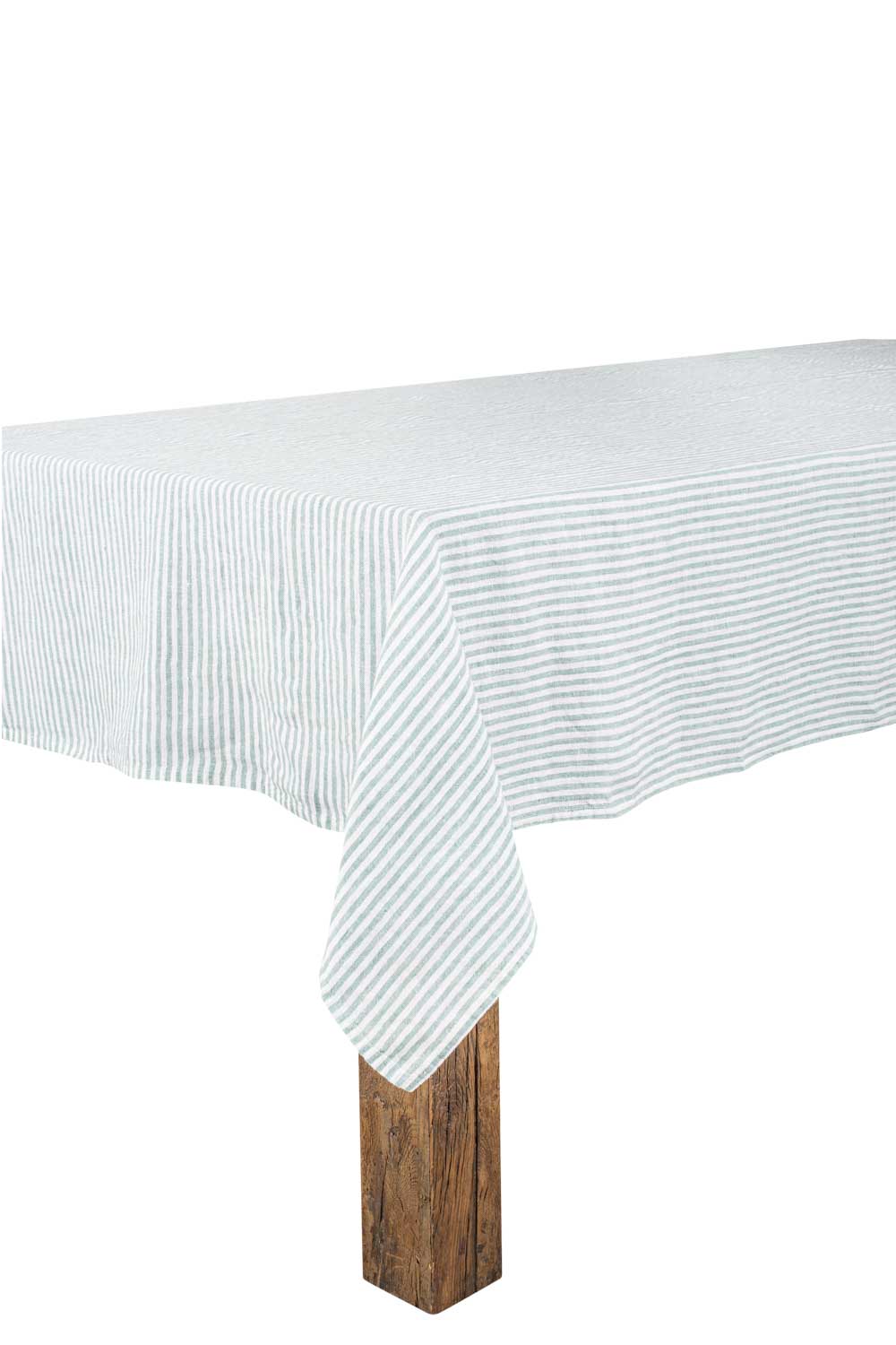 Vezzani square washed linen tablecloth 160x160 cm - Harmony Haomy