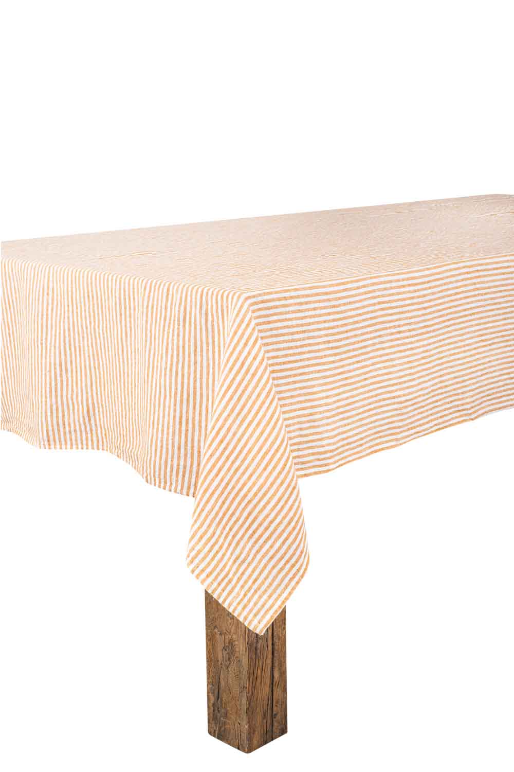 Vezzani square washed linen tablecloth 160x160 cm - Harmony Haomy